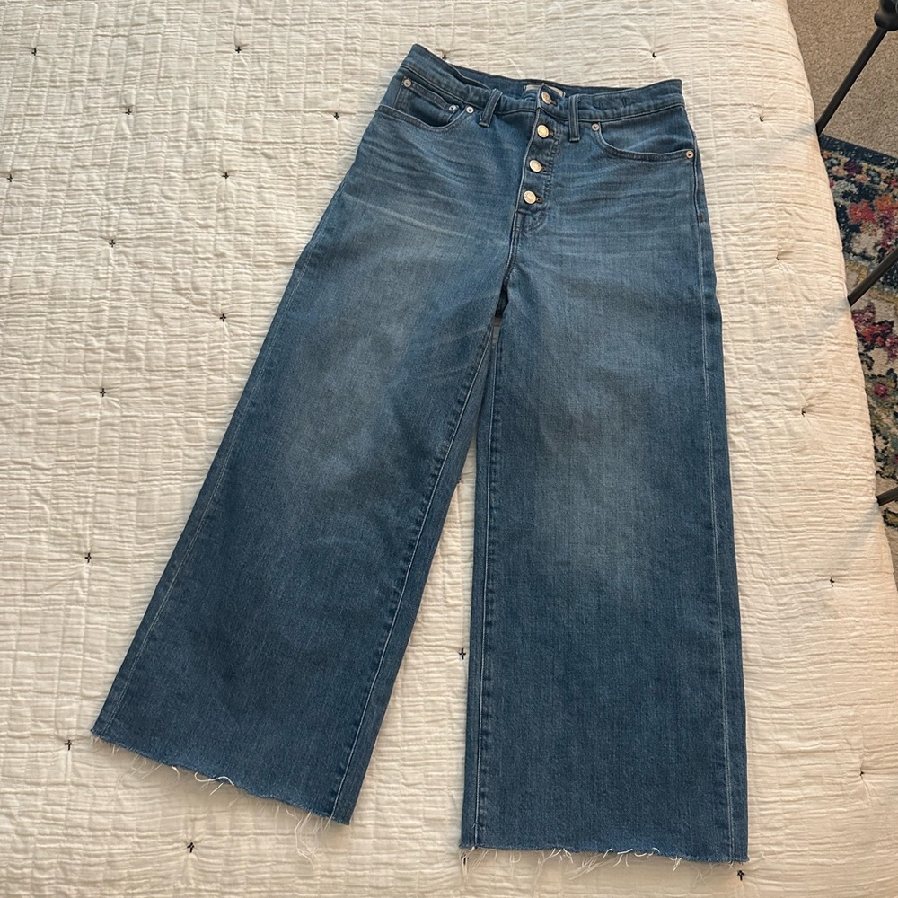 Madewell Wide Leg Crop - Size 28 - LIKE NEW